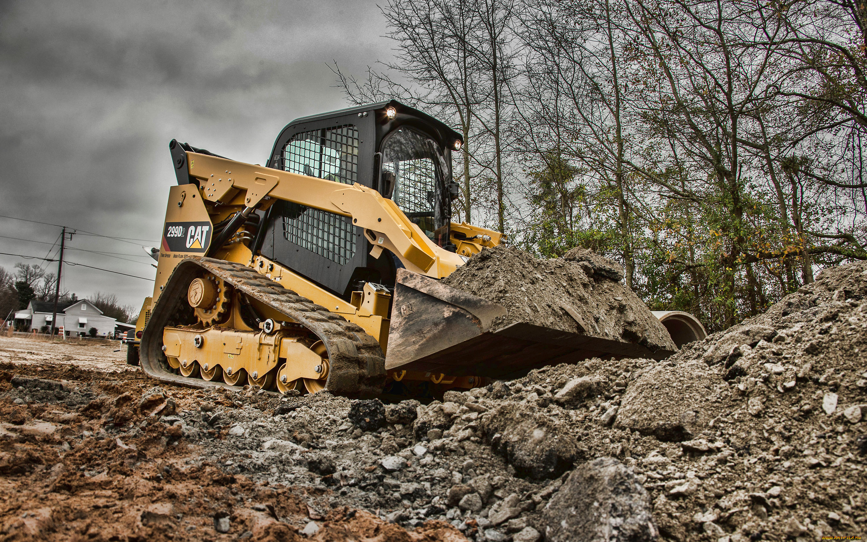 caterpillar 299d2, ,   , , , , aterpillar, 299d2, cat, , , hdr, 4k